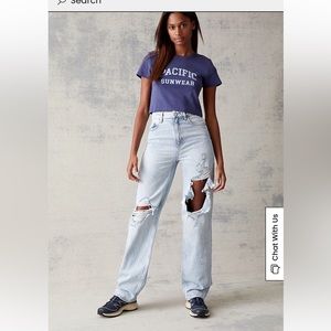 PacSun Eco Light Blue '90s Boyfriend Jeans